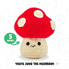 Load image into Gallery viewer, Bucilla Amigurumi Crochet Kit - Juno the Mushroom