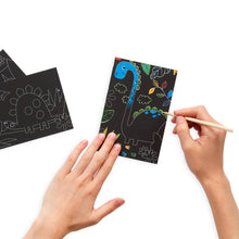 Load image into Gallery viewer, Mini Scratch & Scribble Art Kit: Dino. Days