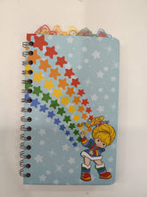 Load image into Gallery viewer, Rainbow BriteRB Starlite Twink Star Spiral 5 Tabbed Notebook