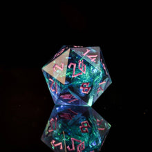 Load image into Gallery viewer, Dispel Magic Sharp-Edged Resin Dice Set