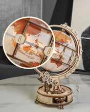 Load image into Gallery viewer, DIY Wooden Puzzle: Luminous Globe