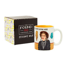Load image into Gallery viewer, Moira The World is Falling Apart Coffee Mug