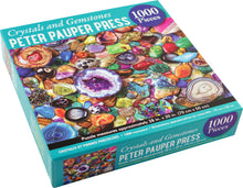 Load image into Gallery viewer, Crystals and Gemstones 1000 Piece Jigsaw Puzzle