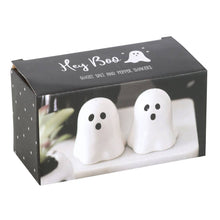 Load image into Gallery viewer, Ghost Halloween Salt and Pepper Shakers