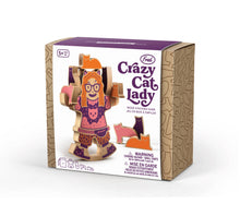 Load image into Gallery viewer, Crazy Cat Lady- Wooden Stacking Game