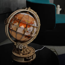 Load image into Gallery viewer, DIY Wooden Puzzle: Luminous Globe