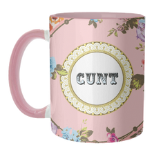 Load image into Gallery viewer, MUGS, SEE YOU NEXT TUESDAY - PINK BY WALLACE ELIZABETH: Mug Colour Inner & Handle 11oz - Black