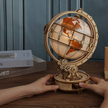 Load image into Gallery viewer, DIY Wooden Puzzle: Luminous Globe