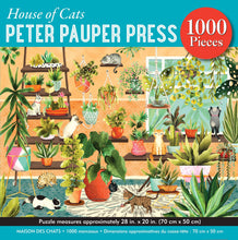 Load image into Gallery viewer, House of Cats 1000 Piece Jigsaw Puzzle
