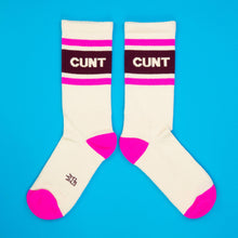 Load image into Gallery viewer, Cunt Gym Crew Socks
