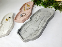 Load image into Gallery viewer, Boob Butt Lady Concrete Catch All Tray, Jewelry Trinket Dish: Pink