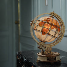Load image into Gallery viewer, DIY Wooden Puzzle: Luminous Globe