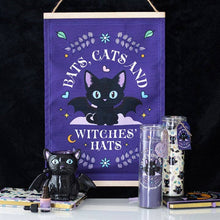 Load image into Gallery viewer, Cute and Creepy Gothic Bat Cat Oil Burner and Wax Warmer