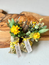 Load image into Gallery viewer, PROSPERITY + POSITIVITY | Blue Sage, Citrine & DriedFlowers