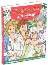 Load image into Gallery viewer, Golden Girls Color-by-Number by Editors of Thunder Bay Press: Flexibound; 192 pages / English