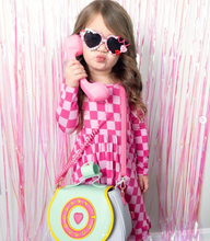 Load image into Gallery viewer, Ring Ring Phone Convertible Handbag: Cotton Candy Mint Green