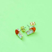 Load image into Gallery viewer, Mushroom Friend Earrings