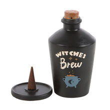 Load image into Gallery viewer, Witches Brew Potion Bottle Halloween Incense Cone Burner