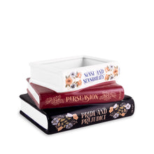 Load image into Gallery viewer, Stacked Books Planter, Jane Austen