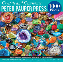 Load image into Gallery viewer, Crystals and Gemstones 1000 Piece Jigsaw Puzzle