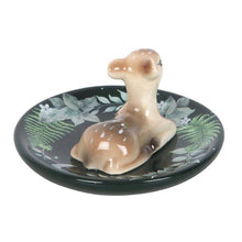Load image into Gallery viewer, Green Fawn Trinket Dish