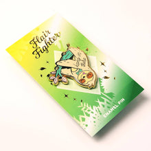 Load image into Gallery viewer, Hang in There Upside Down Sloth Enamel Pin, father's day