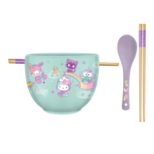 Load image into Gallery viewer, Hello Kitty & Friends Dreamland 20oz Ceramic Ramen Bowl