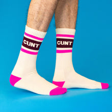 Load image into Gallery viewer, Cunt Gym Crew Socks
