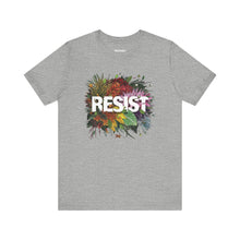 Load image into Gallery viewer, RESIST TeeShirt | Resist TShirts | No Kings Protest Apparel | Resist Facism: Black Heather / XL

