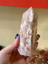 Load image into Gallery viewer, Pink Amethyst Flower Agate Tower
