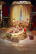 Load image into Gallery viewer, Electro-Mechanical Wooden Puzzle: Tilt-A-Whirl
