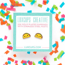 Load image into Gallery viewer, Taco Earrings
