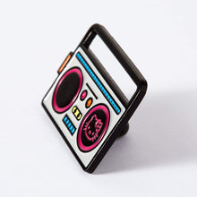 Load image into Gallery viewer, Hello Kitty Boombox Enamel Pin

