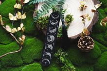 Load image into Gallery viewer, Moon Phase Faux Leather Bookmark
