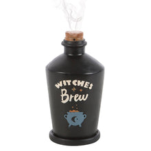Load image into Gallery viewer, Witches Brew Potion Bottle Halloween Incense Cone Burner
