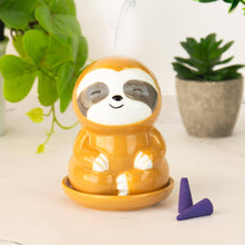 Load image into Gallery viewer, SLOTH INCENSE BURNER
