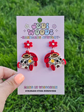 Load image into Gallery viewer, Retro Kids Telephone Multilayered Earrings

