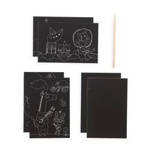 Load image into Gallery viewer, Mini Scratch &amp; Scribble Art Kit: Safari Party
