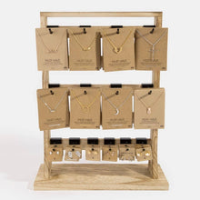 Load image into Gallery viewer, Wooden Necklace Display Stand: WOOD
