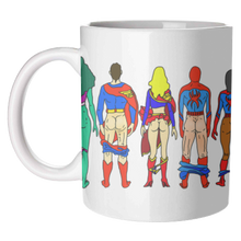 Load image into Gallery viewer, 'Superhero Power Couple Butts' Mug
