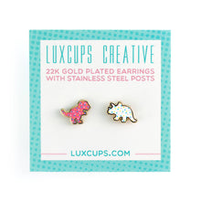 Load image into Gallery viewer, Dino Cookie Style 2 Earrings
