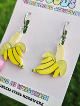 Load image into Gallery viewer, Peeled Banana Layered Earrings - Gauge Friendly
