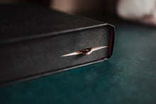 Load image into Gallery viewer, Feather Resin Bookmark: Black
