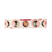 Load image into Gallery viewer, Moon Phase Wild Flower Seed Planting Set
