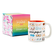 Load image into Gallery viewer, You're Perfect Boobs Coffee Mug
