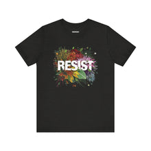 Load image into Gallery viewer, RESIST TeeShirt | Resist TShirts | No Kings Protest Apparel | Resist Facism: Black Heather / M
