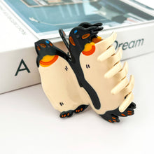 Load image into Gallery viewer, Acetate Marine Life Hair Clip, Squid &amp; Jellyfish Claw Clip: Orca
