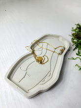 Load image into Gallery viewer, Boob Butt Lady Concrete Catch All Tray, Jewelry Trinket Dish: Pink

