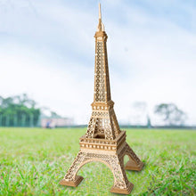 Load image into Gallery viewer, 3D Laser Cut Wooden Puzzle: Eiffel Tower
