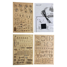 Load image into Gallery viewer, 3D Laser Cut Wooden Puzzle: Sailing Ship
